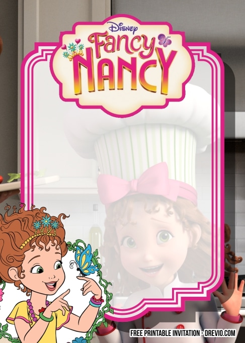 Fancy Nancy Birthday Invitations