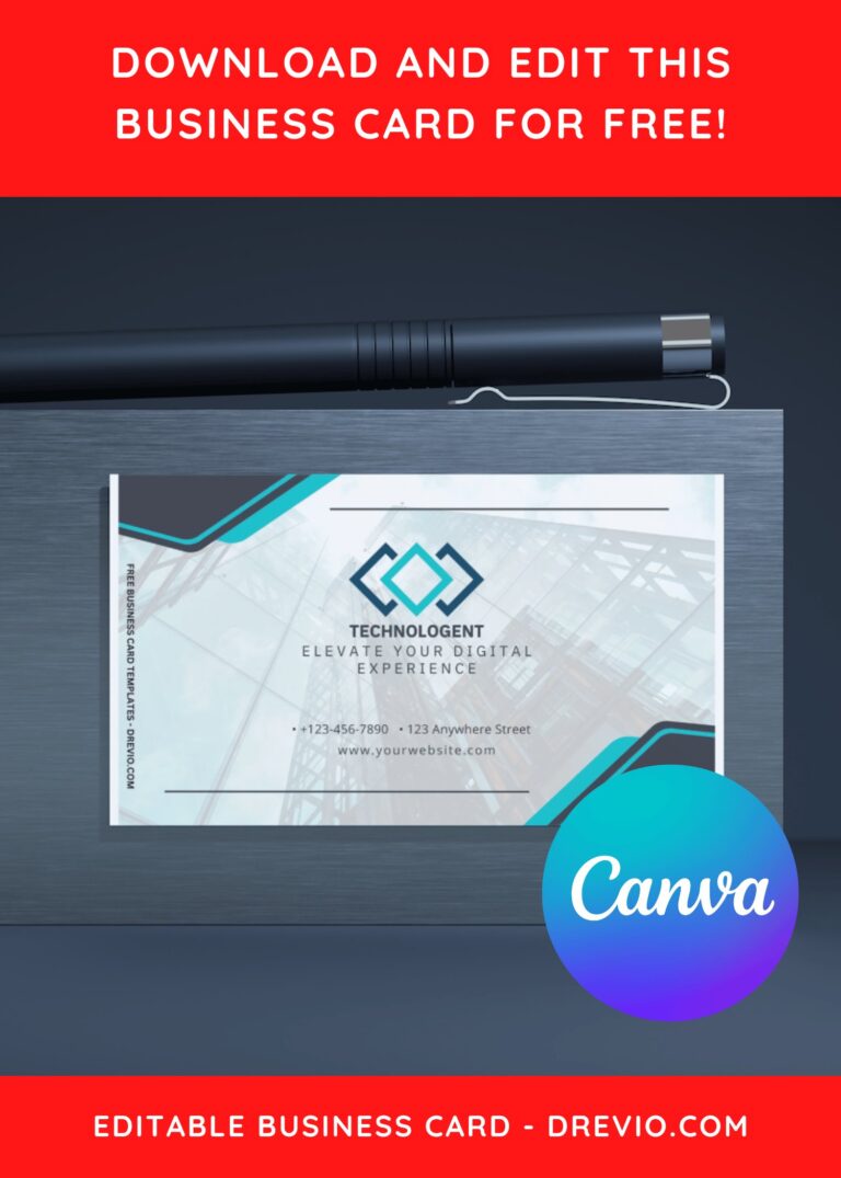 10+ Professional Corporate Canva Business Card Templates