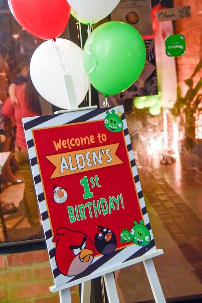 Angry Birds Birthday Decor