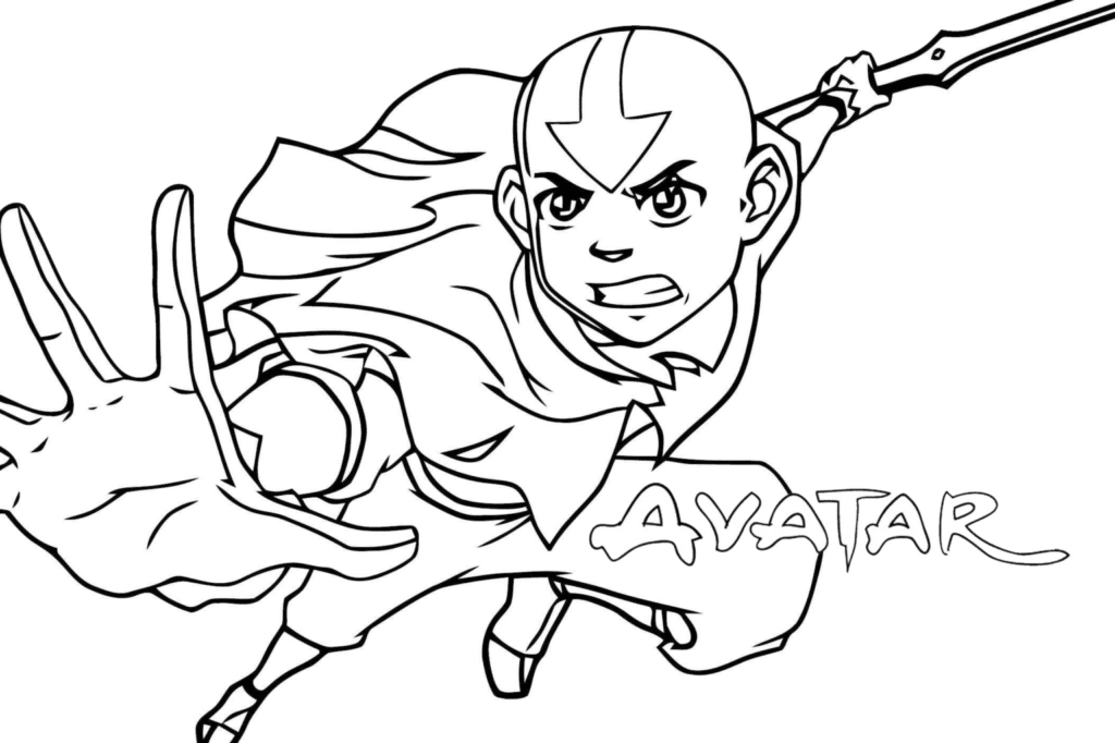 Avatar Coloring Pages