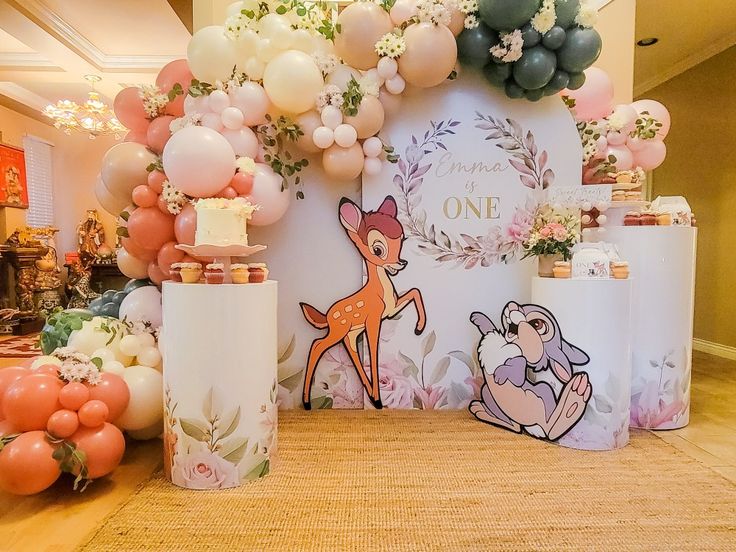 Bambi Birthday Photo Booth