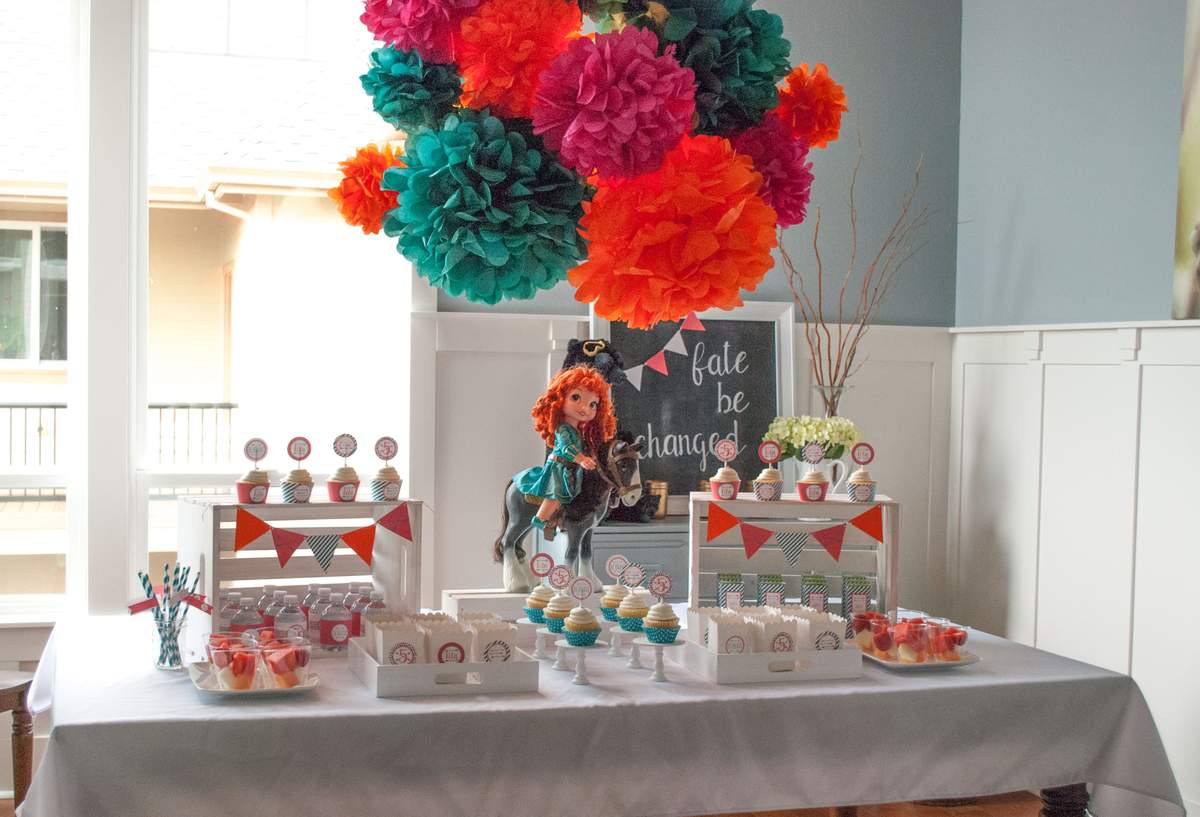 Free Brave Merida Party Invitations – Free Printable