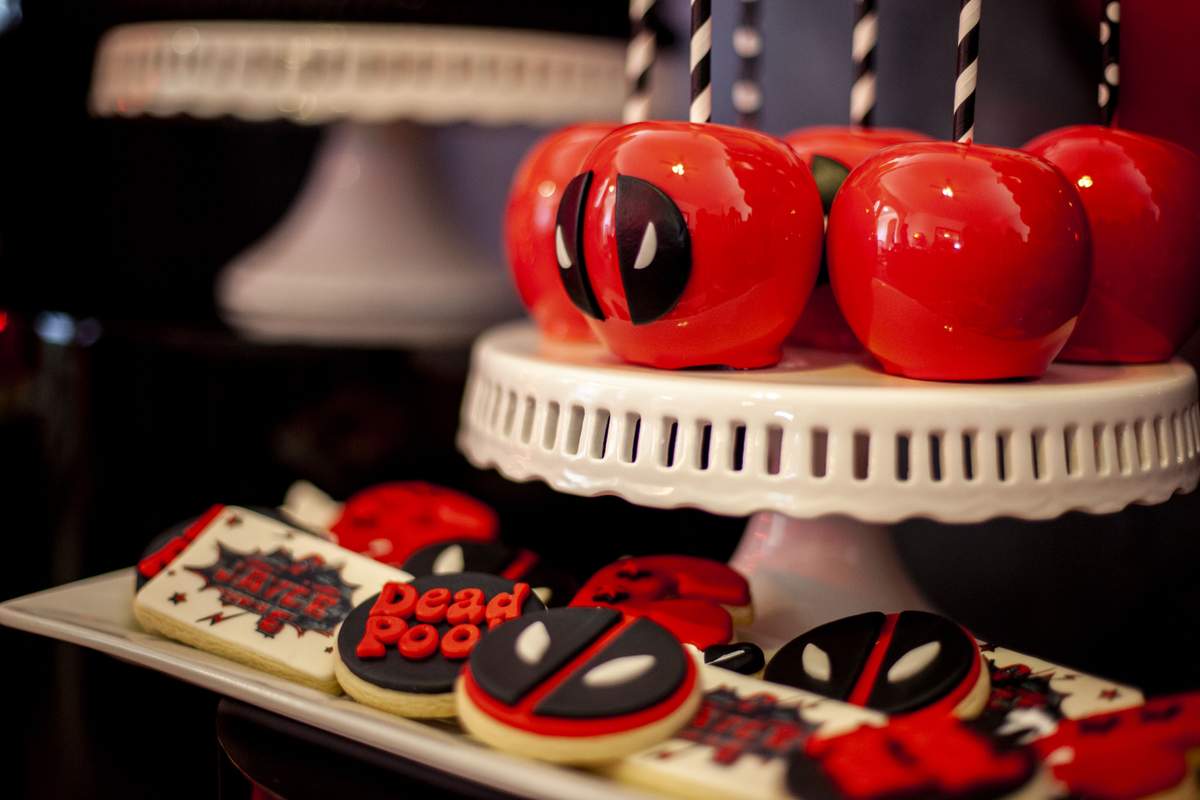 Deadpool Birthday Party Treats