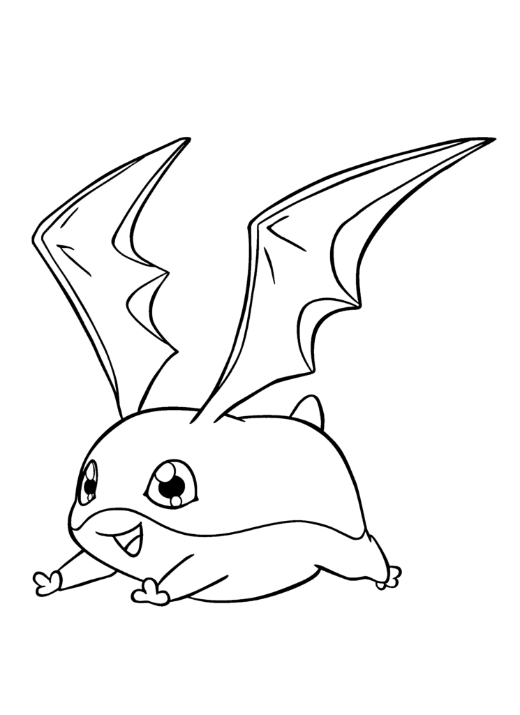 Digimon Coloring Pages 