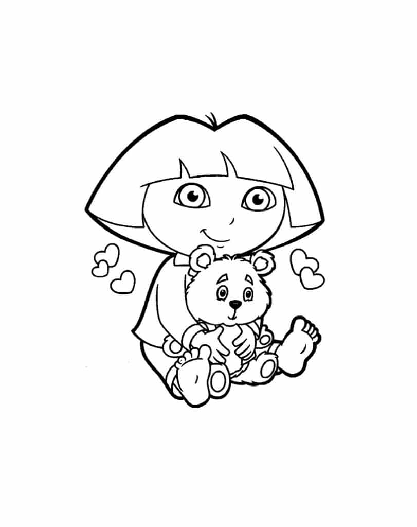 Dora Coloring Pages