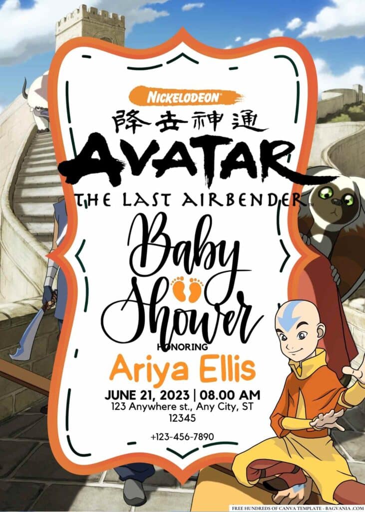 Avatar Baby Shower Invitation