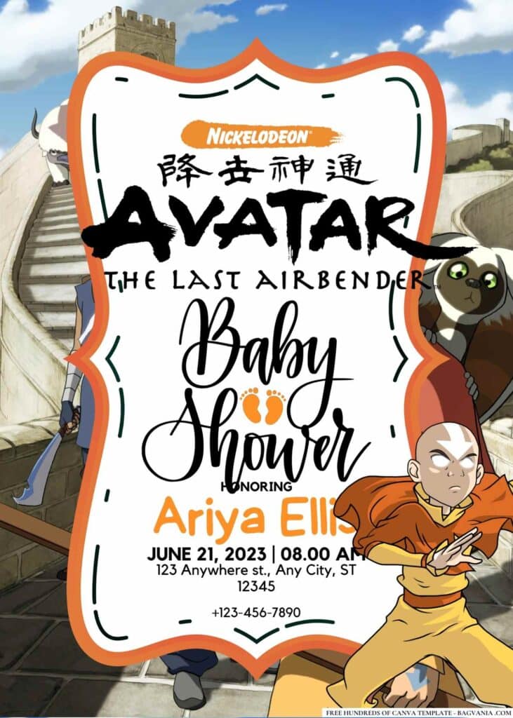 Avatar Baby Shower Invitation