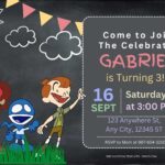 FREE 8+ Chalkzone Playground Birthday Invitation Templates