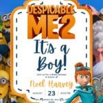 16+ Despicable Me 2 Baby Shower Invitation Templates