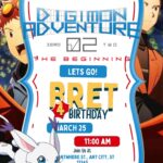 16+ Digimon Adventure 02 Birthday Invitations That Kids Can’t Wait to Open (Canva Templates 2026)