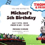 18+ Thomas and Friends Invitation Templates (Printable & Editable) – Updated