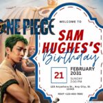 22+ One Piece Birthday Invitation Templates