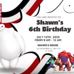 8+ Best FREE Patriotic Big Hero 6 Birthday Invitation Ideas for Kids (Editable Canva 2026)
