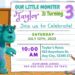 FREE Play With Monster Inc Birthday Invitation Templates