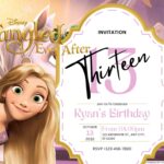 20+ Tangled Ever After Birthday Invitation Templates