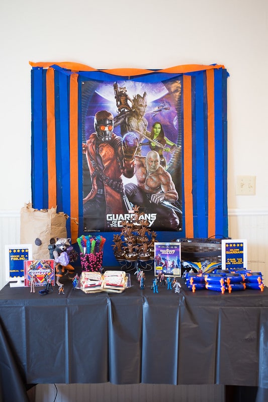 Guardians of the Galaxy Birthday Decor