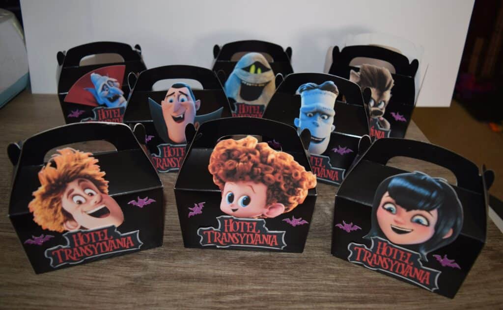 Hotel Transylvania Birthday Favors