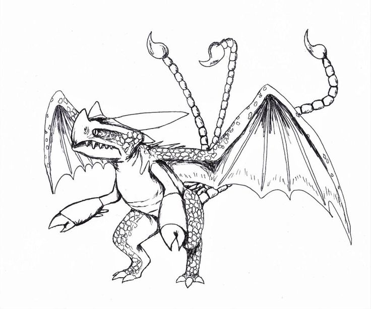 How to Train Your Dragon Coloring Page