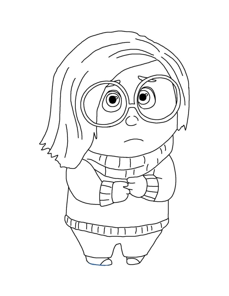 Inside Out Coloring Page