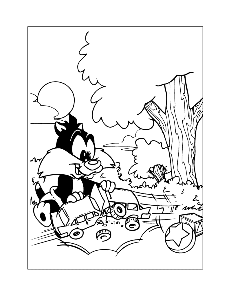 Looney Tunes Coloring Page