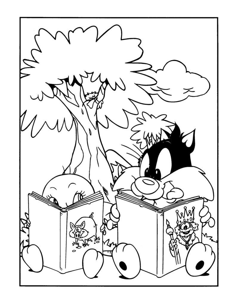Looney Tunes Coloring Page