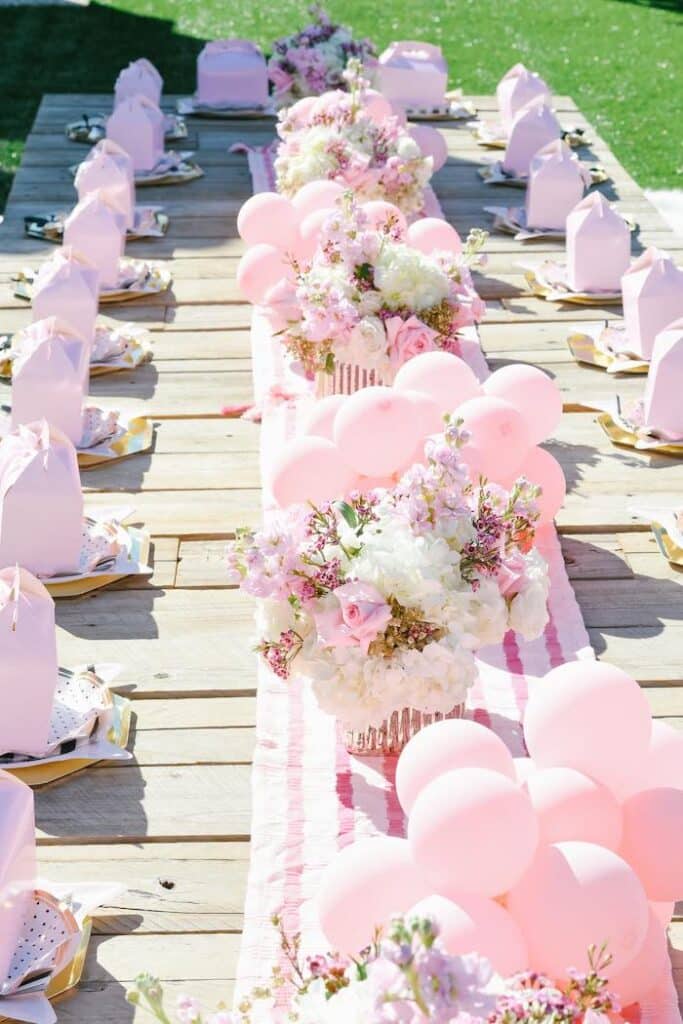 Marie the Cat Birthday Table Setting
