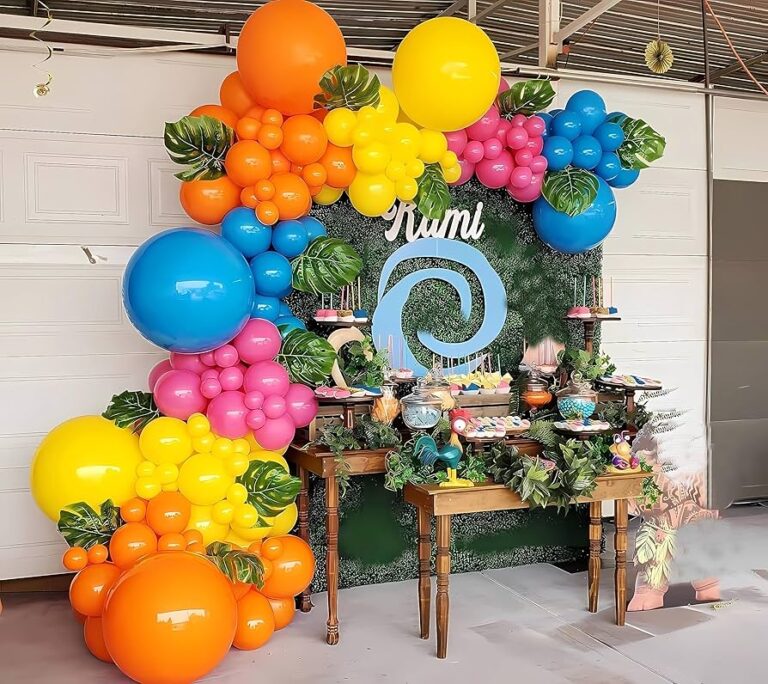 Moana Birthday Dessert Table
