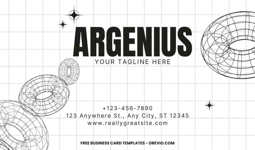 FREE Editable Modern Business Card Template