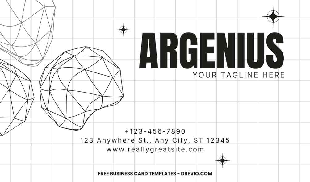 FREE Editable Modern Business Card Template