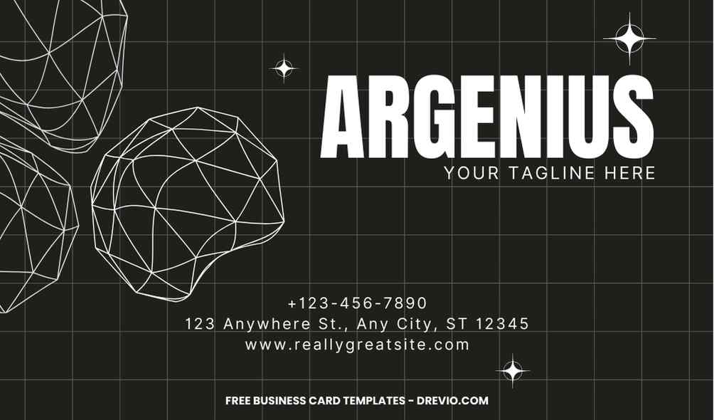 FREE Editable Modern Business Card Template