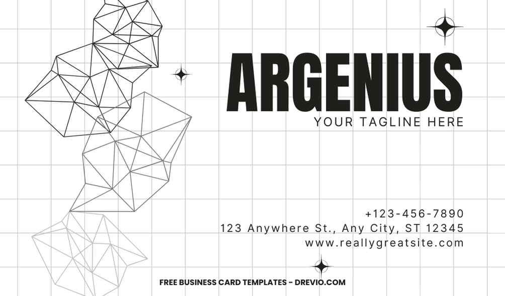 FREE Editable Modern Business Card Template