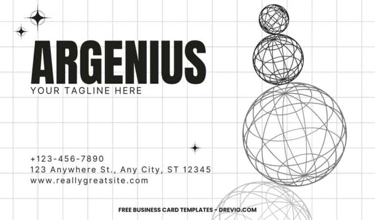 FREE Editable Modern Business Card Template