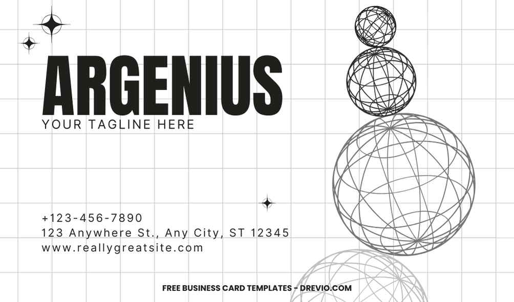FREE Editable Modern Business Card Template