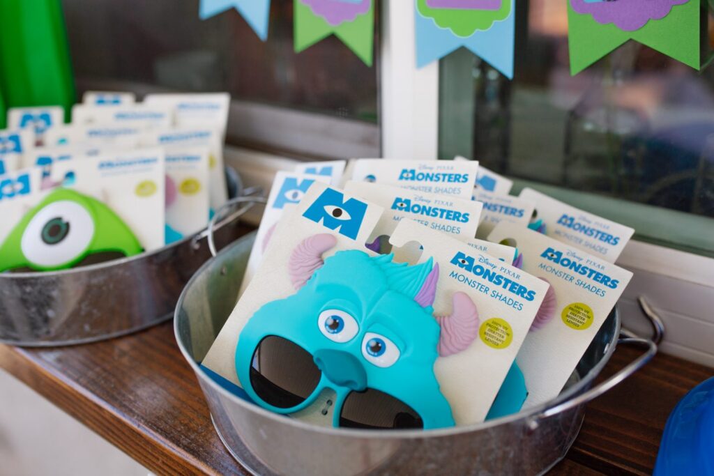 Monster Inc Birthday Favors