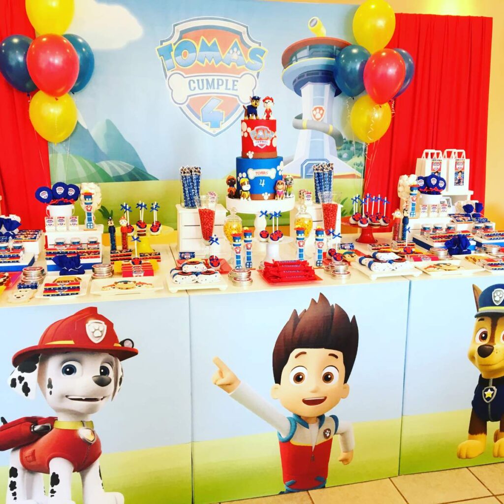 Paw Patrol Birthday Decor