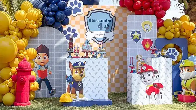 Paw Patrol Birthday Outdoor Decor