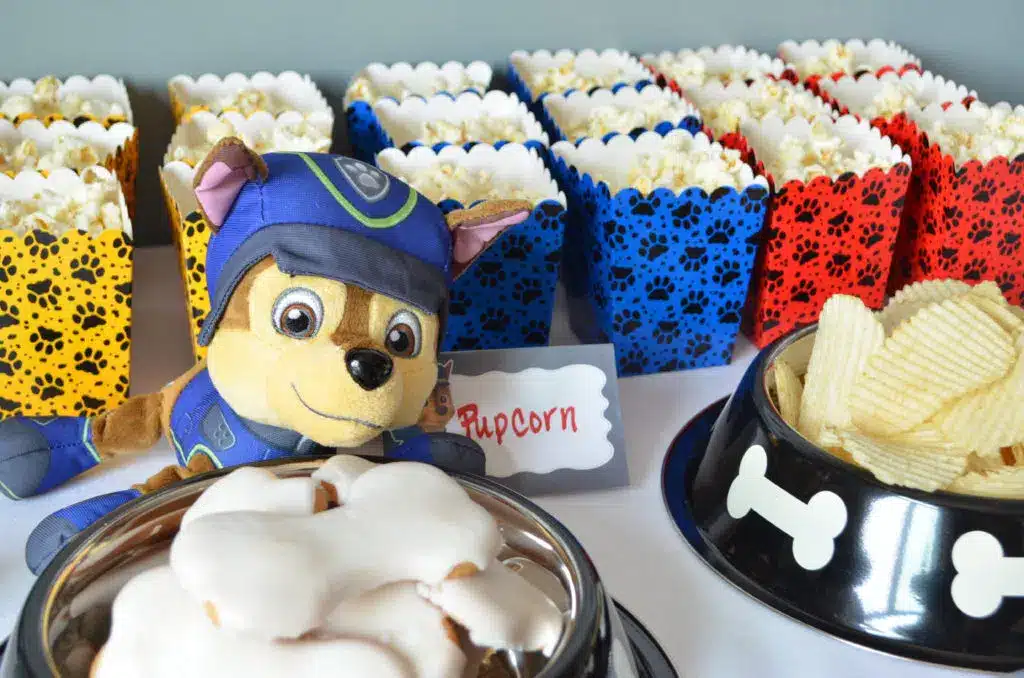 Paw Patrol Birthday Snacks