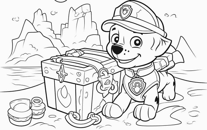 Paw Patrol Coloring Pages