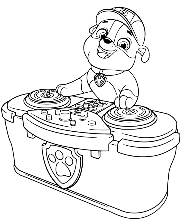Paw Patrol Coloring Pages