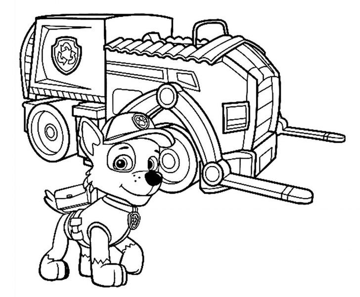 Paw Patrol Coloring Pages