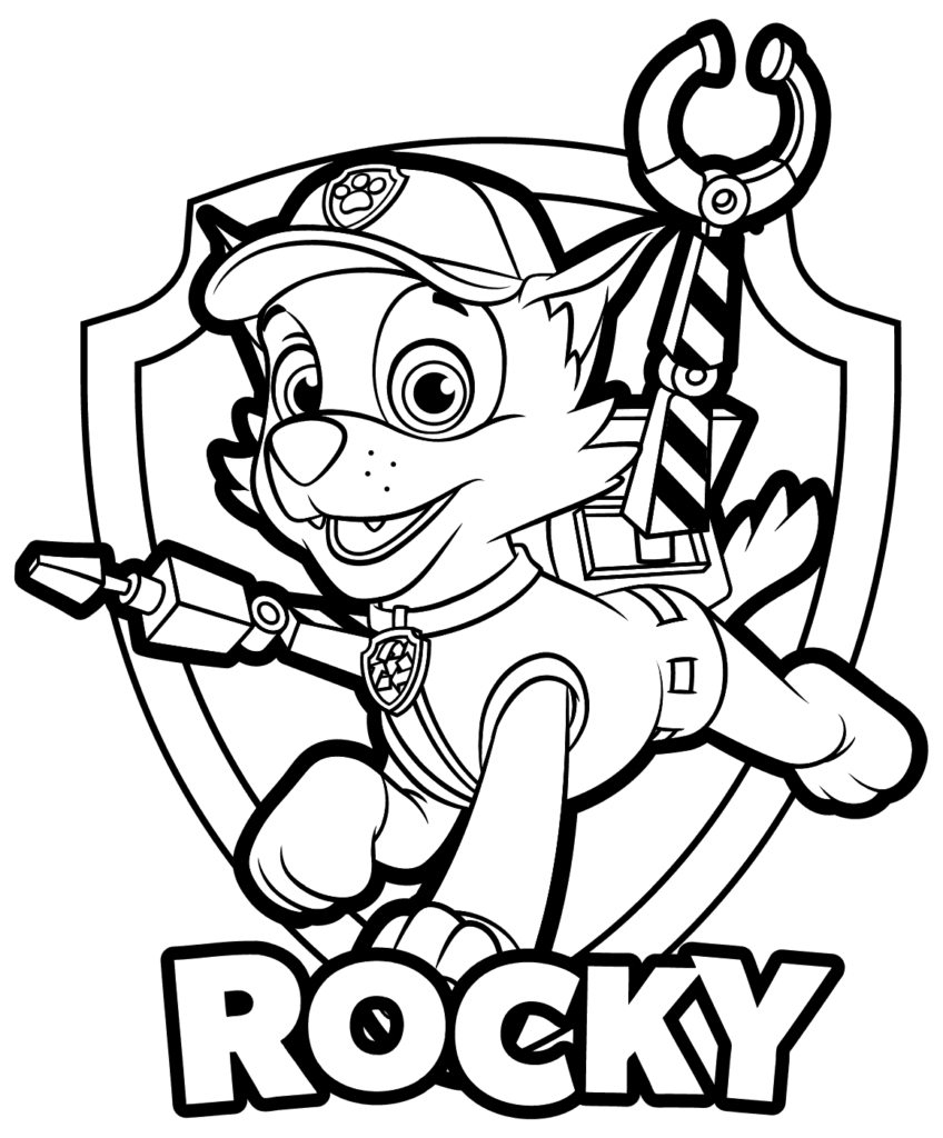 Paw Patrol Coloring Pages