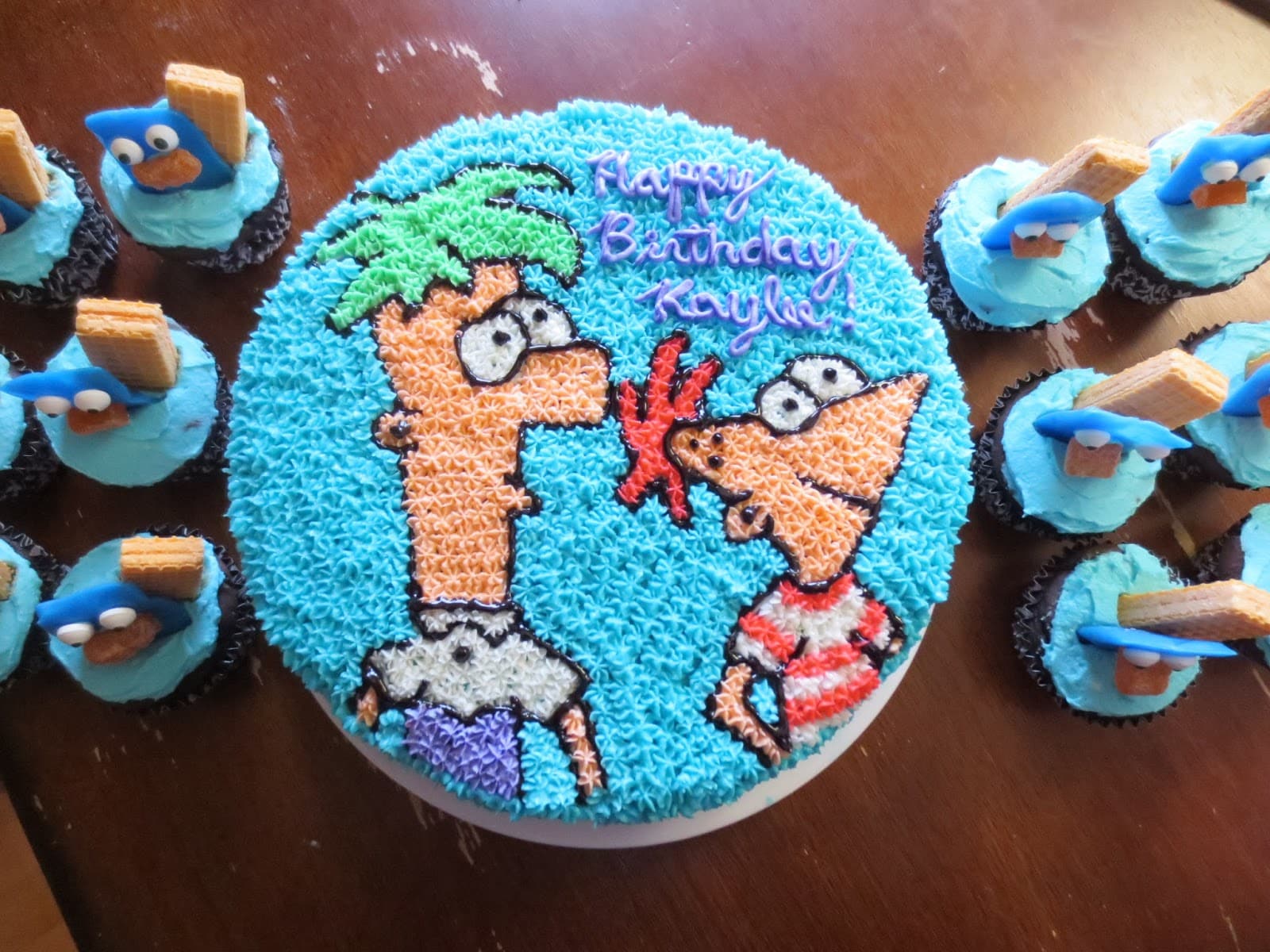 Phineas and Ferb Birthday Cakes