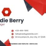 10 Professional Corporate Business Card Template