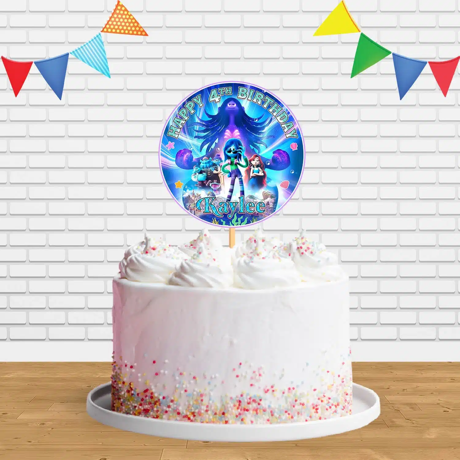 Ruby Gillman Teenage Kraken Birthday Cakes