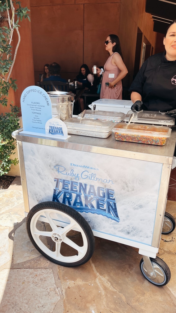 Ruby Gillman Teenage Kraken Birthday Foods