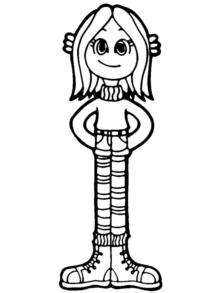 Ruby Gillman Teenage Kraken Coloring Page