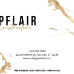 10 Sleek Marble Business Card Template
