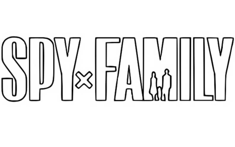 Spy x Family Code Coloring Pages