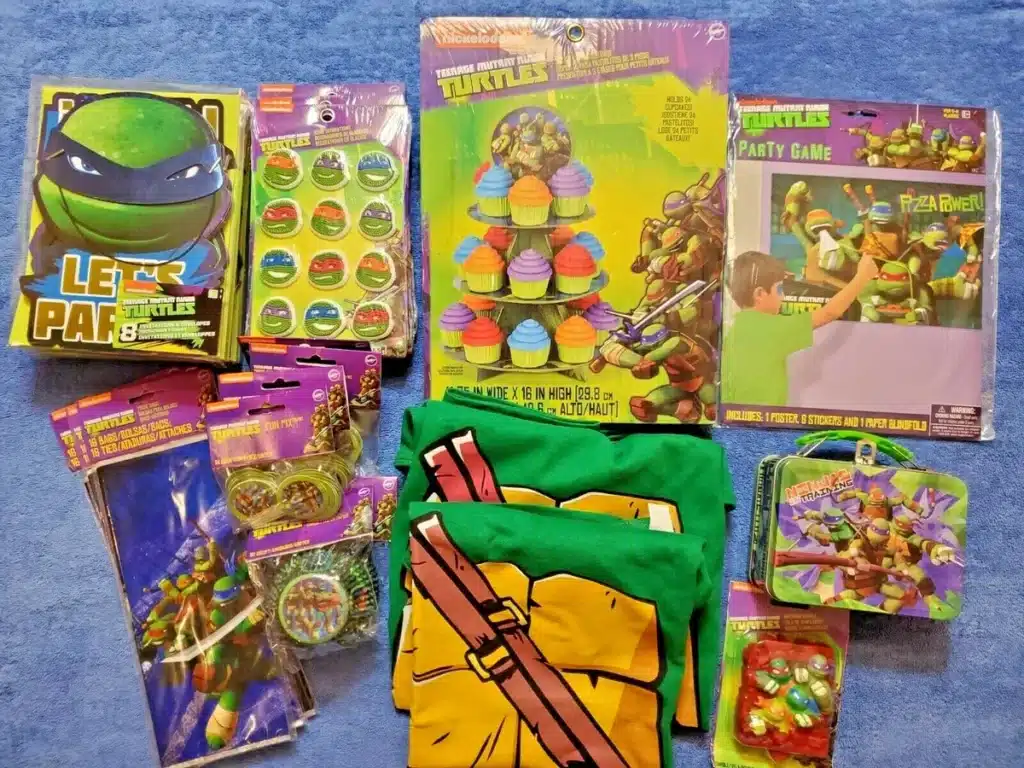TNMT Birthday Favors Ideas
