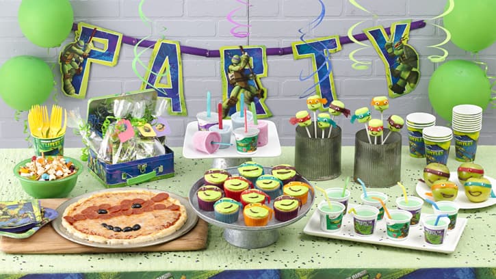 TNMT Birthday Foods